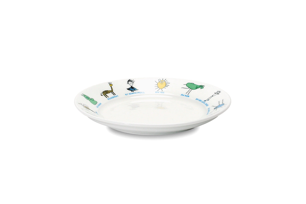Figgjo Barnestreker Tallerken - 20.5 cm - Barnestreker produktfoto