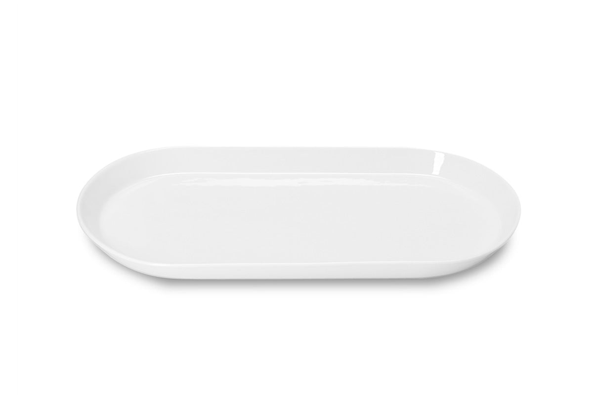 Figgjo Arena Form lav - 40x20cm - Hvit produktfoto