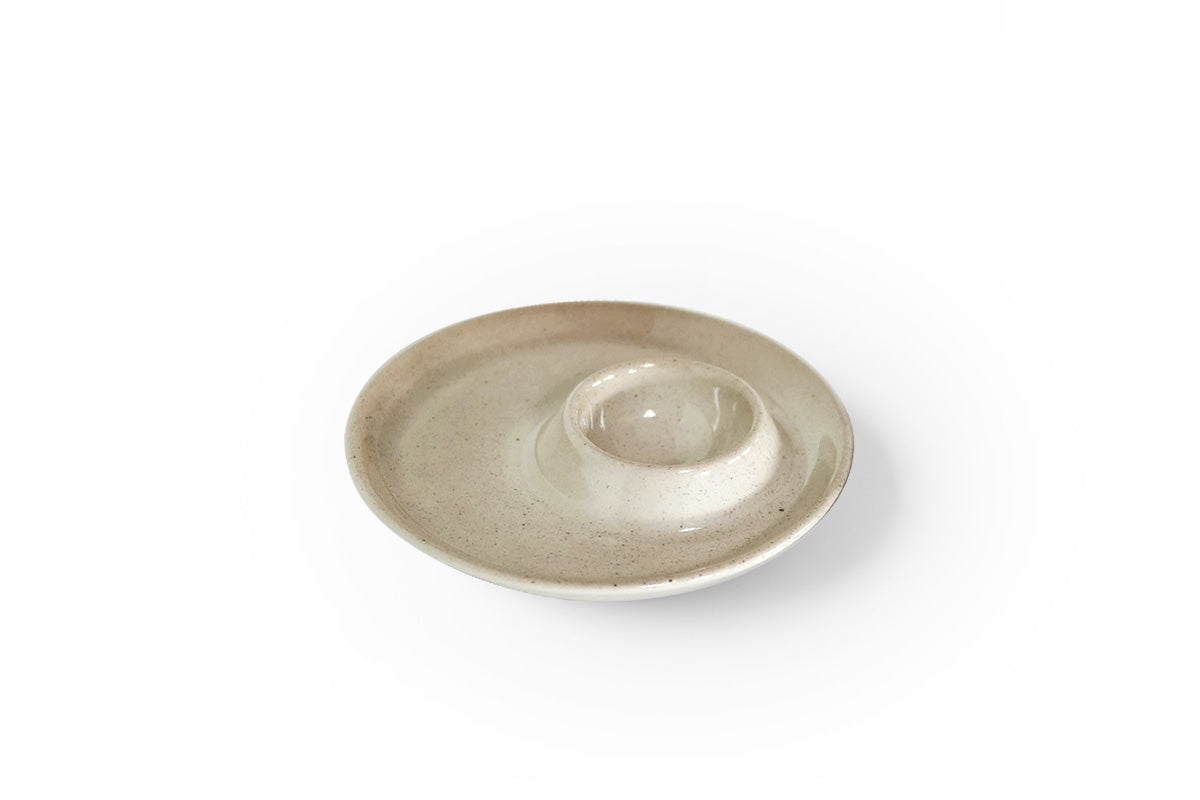 Figgjo Ela Eggeglass - 12.3 cm - Ela brun dekor