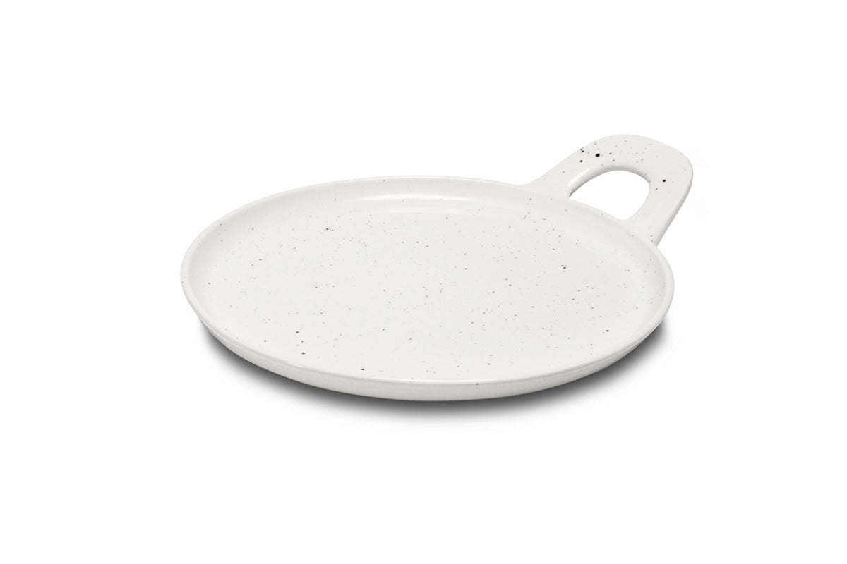 Figgjo Dryss Tallerken m/håndtak - 23x26.5 cm - Brun dryss produktfoto