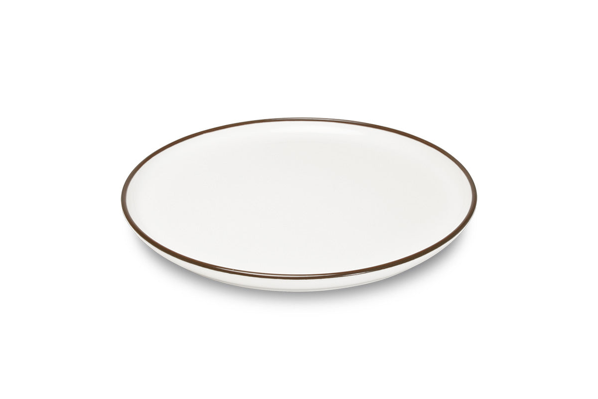 Figgjo Strøk Tallerken - 23 cm - Brun Strøk produktfoto