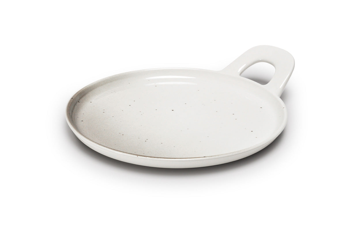 Figgjo Skygge Tallerken m/håndtak - 27x33.5 cm - Brun skygge produktfoto