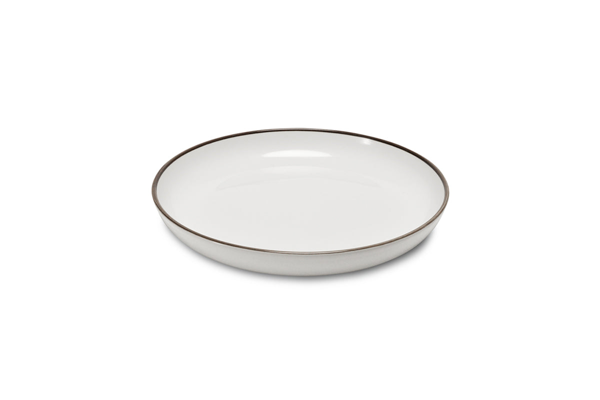 Figgjo Strøk Tallerken høy kant - 17 cm - Brun Strøk produktfoto