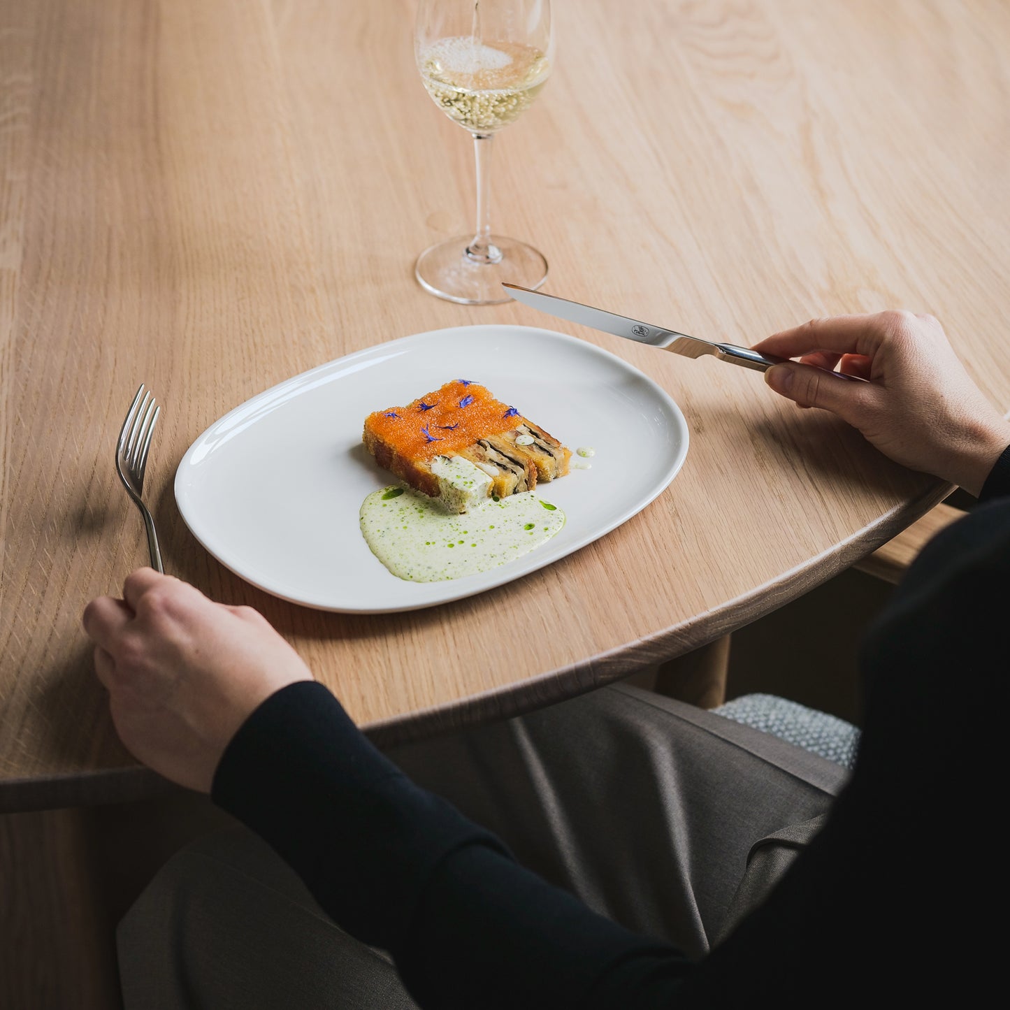 Figgjo Frame Tallerken - 26.5x20.5 cm - Hvit