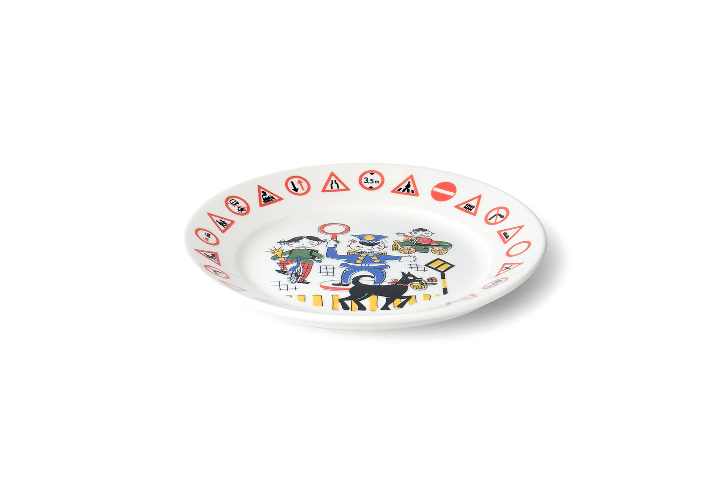 Figgjo Trygg Trafikk Tallerken - 20.5 cm