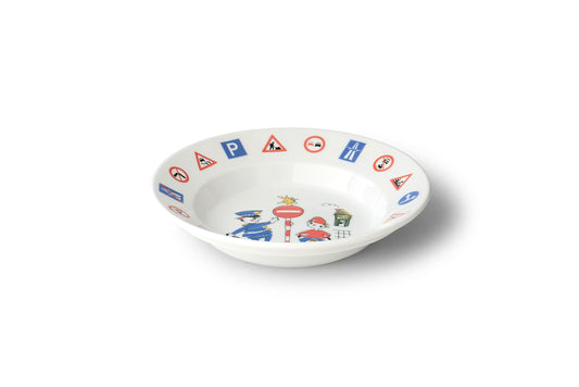 Figgjo Trygg Trafikk tallerken dyp - 19 cm / 16 cl